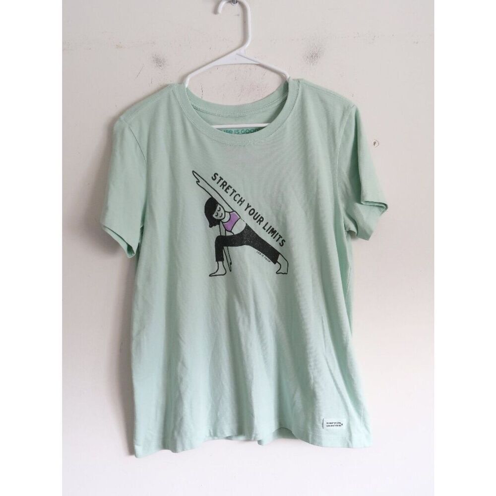 Life Is Good "Stretch Your Limits" Crusher Tee - Size Medium